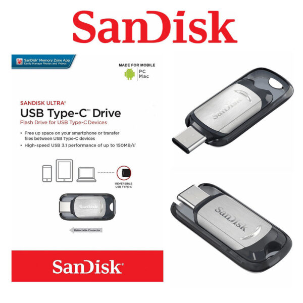 Sandisk 32GB USB C Flash Drive