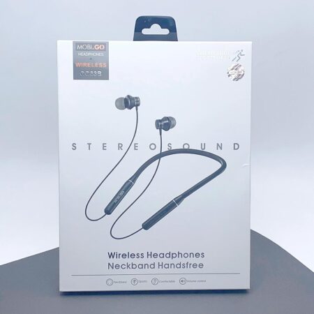 Mobigo magnetic neckband wireless bluetooth earphones