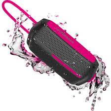 Hypergear Wave Splashproof Bluetooth Speaker - Pink/Black