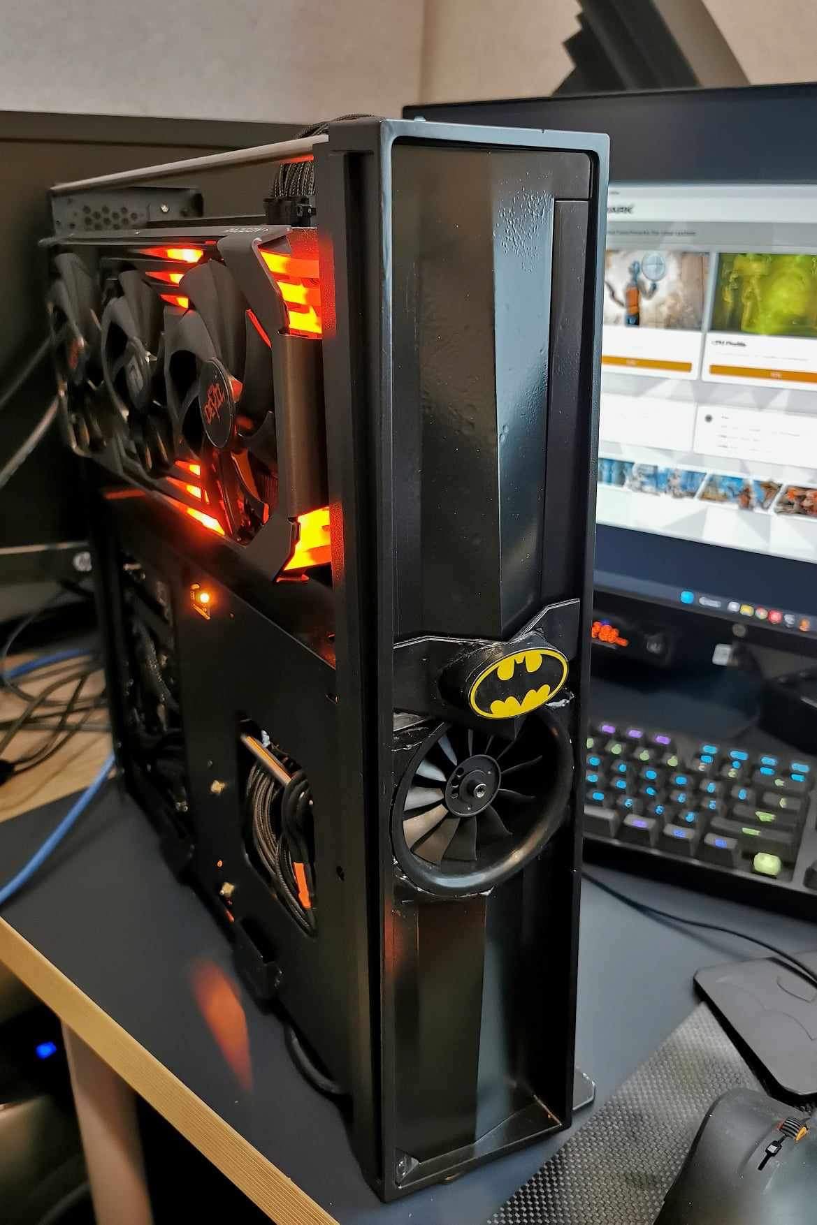 The Batman custom gaming computer