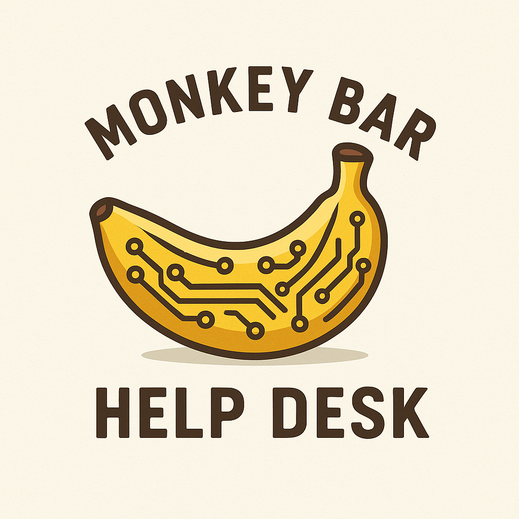 Need Tech Help in Lithgow? Try the Monkey Bar Help Desk at Lithgeek!