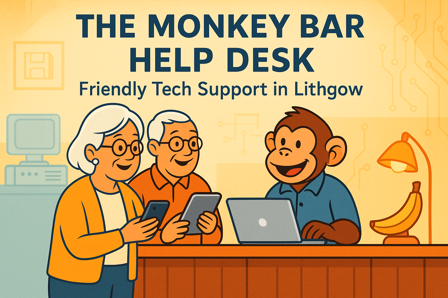 At The Monkey Bar, Seniors Are Always Welcome—And There Are No Stupid Questions